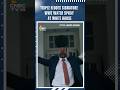 WATCH WWE CCO Triple H Does Iconic Signature WWE Water Spray At White House Donald Trump N18G
