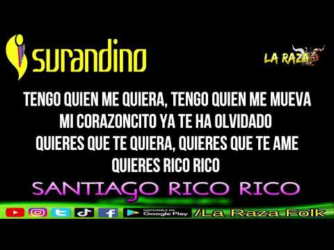 SURANDINO - SANTIAGO RICO RICO (SANTIAGO 2020) Letra Video Lirycs