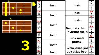 Soldadito marinero métrica (Fito\u0026Fitipaldis) Guitarra métrica acordes cover  Chords - Chordify