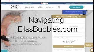 How To Navigate The Ella's Bubbles Website