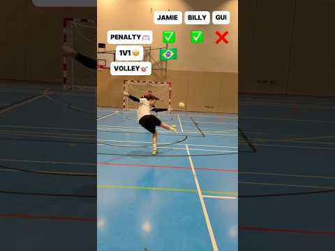 3 Shot Football Challenge 🔥 Who Wins? 👀