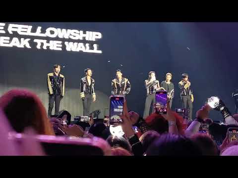 ATEEZ first MNET (Yunho) @ATEEZ BREAK THE WALL TOUR 230210 in Amsterdam