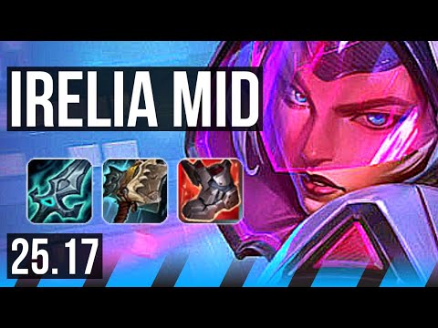 IRELIA vs ZED (MID) | KR Master | 25.17