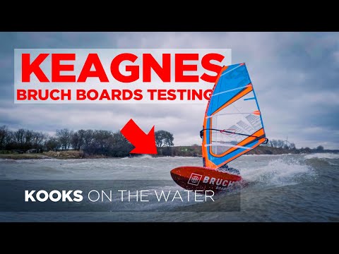 TESTING BRUCH BOARDS HAPPY in shity baltic CONDITIONS featuring Petterson I Keagnes Windsurfing