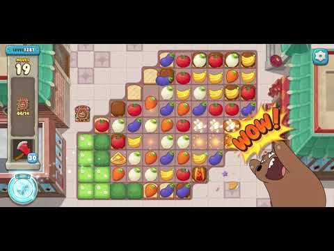 We Bare Bears Match3 Repairs Level 1287 - No Boosters