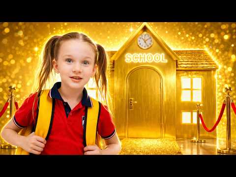 Magic Golden School Adventure! ✨ Kids Learn What Really Matters