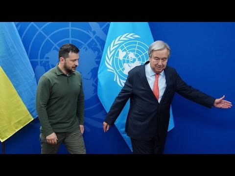 Im Kampf um Unterstützung: Selenskyj stellt Friedensplan vor UN-Sicherheitsrat vor