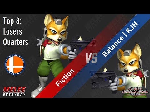 Show Me Your Moves 19 - Fiction (Fox) vs. Balance | KJH (Fox) - SSBM - Top 8: Losers Quarters