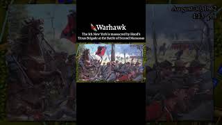 The 5th New York is massacred by the Texas Brigade at Second Manassas