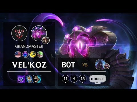 Vel'Koz Bot vs Aphelios - NA Grandmaster Patch 10.7