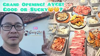 GRAND OPENING ALL YOU CAN EAT BUFFET HOTPOT KOREAN BBQ & SUSHI @ CRAZY POT IN SACRAMENTO CA!