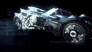 Batman Arkham Knight - Rocksteady Themed Batmobile Skin Character Showcase