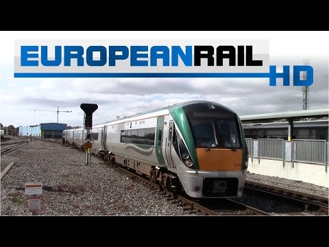 Iarnród Éireann Irish Rail ICR 22000 DMU 22032 arrives at Dublin Heuston Station