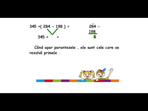 Folosirea parantezelor rotunde