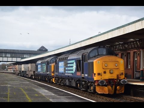 #628: [Flask] DRS Class 37409 & 37606 pass Llandudno Junction (08/04/16)