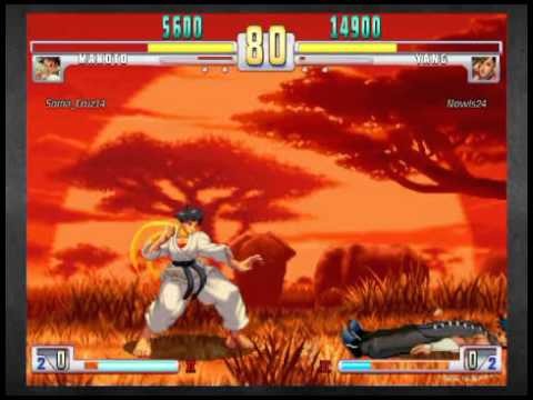 Street Fighter 3rd Strike Nowis24(Yang) vs Soma_Cruz14(Makoto)