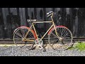 BIKE RESTORATION adding disk brakes, a derailleur, internal cable, repainting and rebuilding a bike.