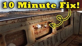 86 Toyota Pickup Bed Handle Install – Easy DIY!