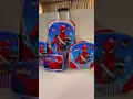 Spider-Man theme school bag set #kidsbag #disney