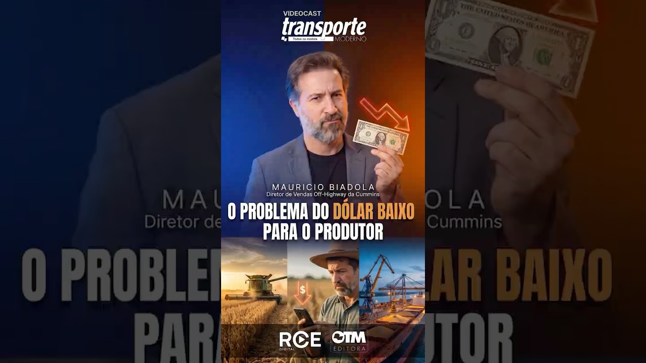 O Problema do dólar baixo para o produtor  #transportedecargas  #logistica