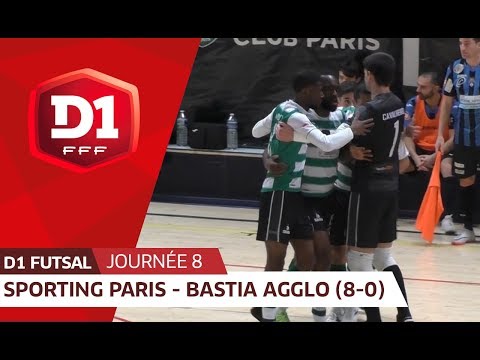 J8 : Paris Sporting Club - Bastia Agglo Futsal (8-0), le résumé