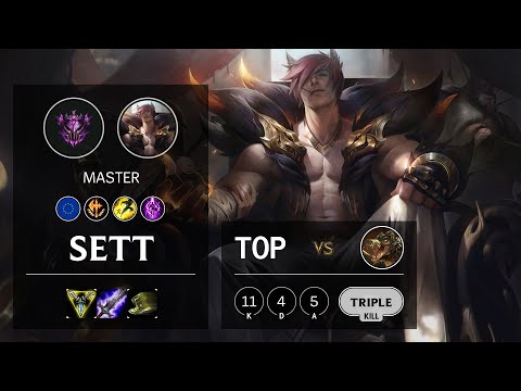 Sett Top vs Renekton - EUW Master Patch 10.15