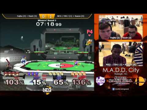 [M.A.D.D. City - Raleigh] Doubles W2 - Fajita + Dash vs NEG | TAH.! + Kaeon