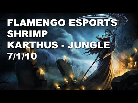 Flamengo eSports Shrimp Jungle Karthus vs Lee Sin - KR Grandmaster Patch 10.8