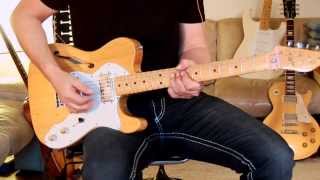 Video thumbnail for 1974 Fender Telecaster "Thinline", Part 1 by GregsGuitars