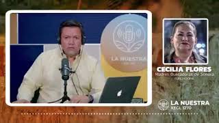 Cecilia Flores, de Madres Buscadoras de Sonora, señaló que López Obrador quedó muy mal y en ridículo