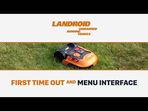 Setting Up Your Worx Landroid Robot Mower - (WR165E, WR167E, WR148E, WR147E.1)