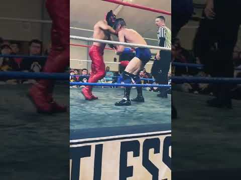 Lince Dorado counters Alec Price (Limitless Wrestling) #shorts #wrestling