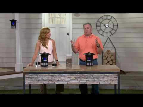 DynaTrap Indoor/Outdoor Mosquito and Insect Trap w/Extra Bulbs on QVC