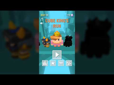Cube King's Run Video