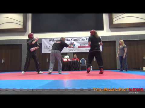 Elyse Gorrell vs Nicole Triplet at Canadian Open 2013