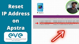 How to change the IP address on Apstra | Static or DHCP?