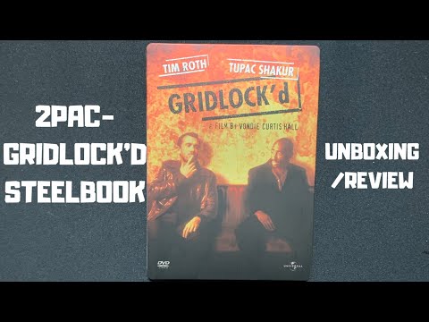 2pac DVD Gridlock'd Steelbook: tupac dvd| 2pac dvd| tupac shakur dvd| hip hop dvd