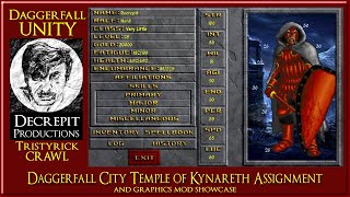 Daggerfall Unity - Tristyrick Dungeon Crawl and Graphics Mod showcase