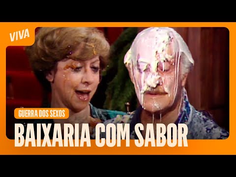 HILÁRIO! CHARLÔ E OTÁVIO FAZEM GUERRA DE COMIDA | GUERRA DOS SEXOS | CENAS MARCANTES