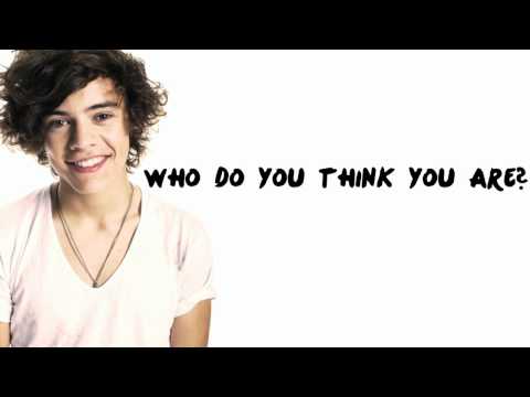 One Direction - Taken ( Lyrics + Pictures )