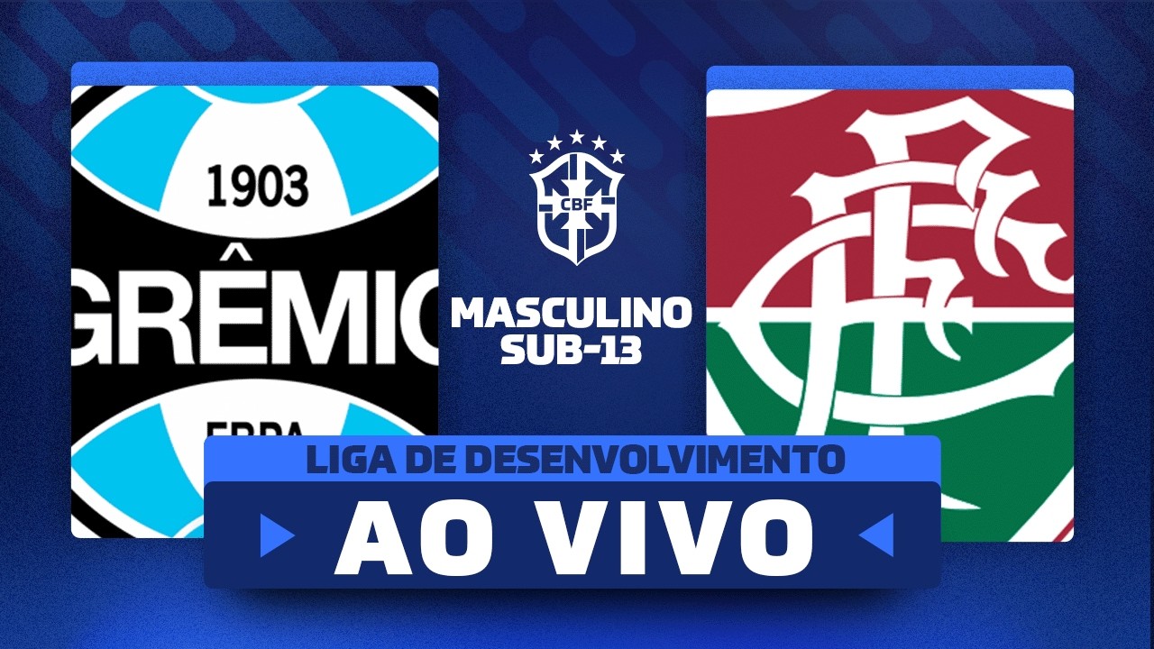 JOGO COMPLETO: GRÊMIO x FLUMINENSE | LIGA DE DESENVOLVIMENTO MASCULINA SUB-13