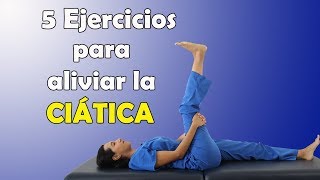 5 Ejercicios para ALIVIAR la CIÁTICA | Fisioterapia en Querétaro