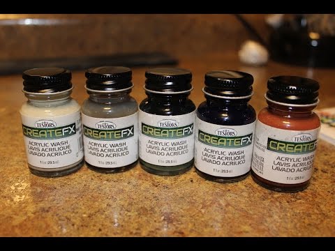 Testors CreateFX Washes Review
