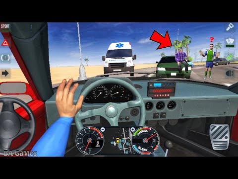 Beach City Car Games 👩‍🚒🚑 Android 3D City Drive - Taxi Sim 2020 #1 Android Gameplay