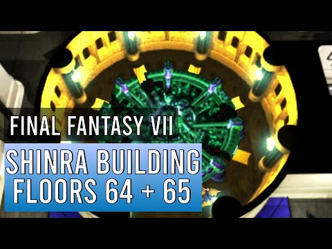 Shinra Floor 64 and 65 in Final Fantasy 7 (original)