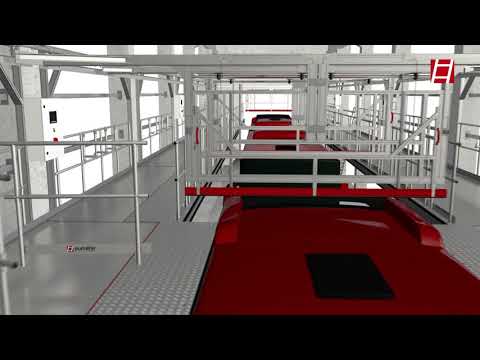 Dacharbeitsstand – Für schnellere, sichere Wartungen von Bussen