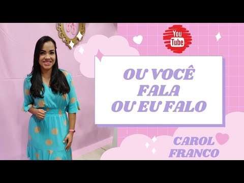 Ou Você Fala Ou Eu Falo - Carol Franco / Cover Rayanne Vanessa