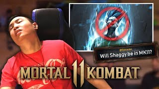 Mortal Kombat 11 - SHAGGY DECONFIRMED!! [REACTION]