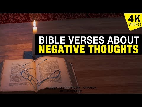 BIBLE VERSES ABOUT NEGATIVE THOUGHTS