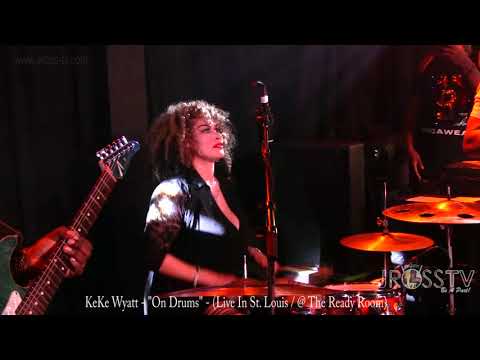 James Ross @ (Vocalist) KeKe Wyatt - "On Drums" - www.Jross-tv.com (St. Louis)